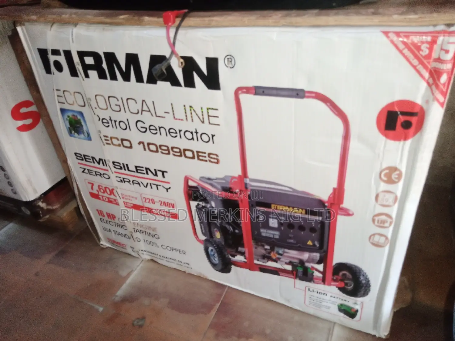 Firman Generator 7.6kva