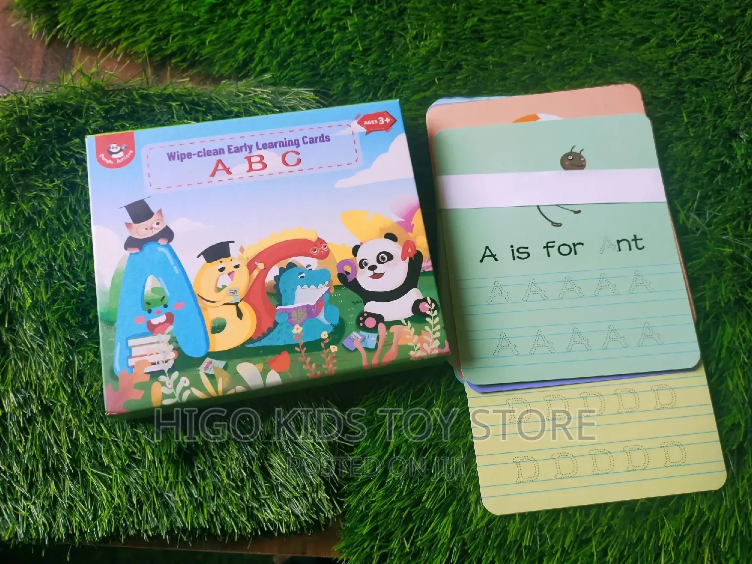 Wipe-Clean Early Alphabet Cards