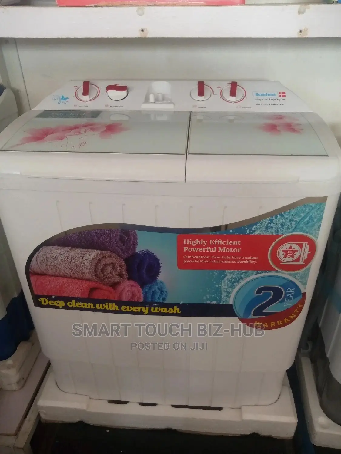 Scanfrost 6kg Washing Machine Sfwmttd6