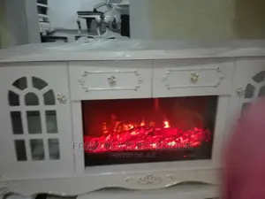 Wooden ,Glass Light Tv Stand