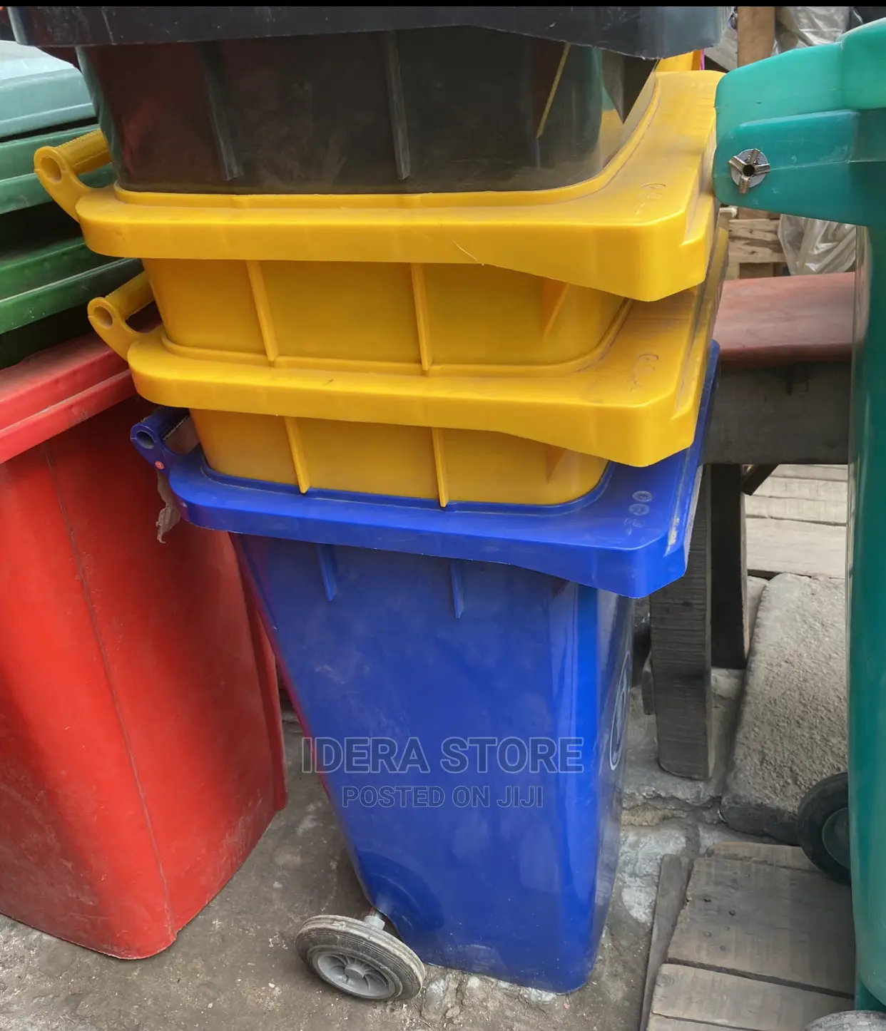 Industrial Waste Bin 240l