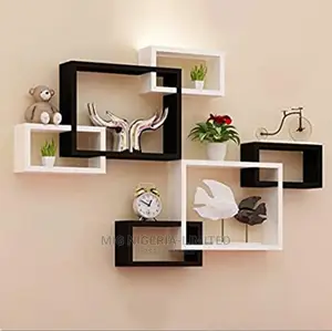 Wall Floating Shelve Mixed Design