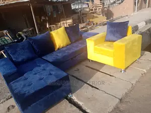 A L Shape Sofa With Extra Single