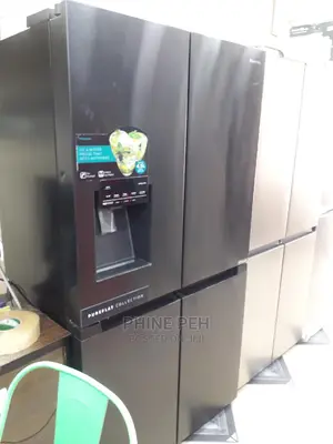 Hisense Side by Side Refrigerator 4 Doors, Water Dispenser