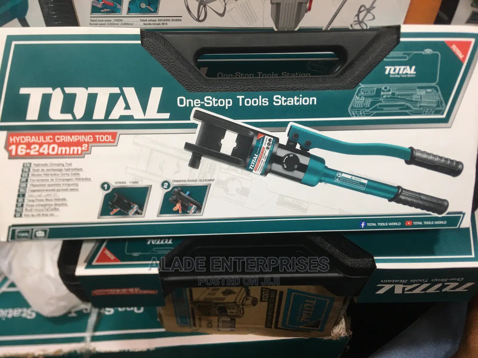 Total Hydraulic Crimping Tools 4-70mm'