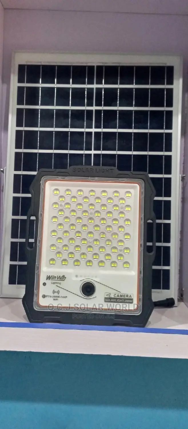 200watts Solar Camera Spotlight