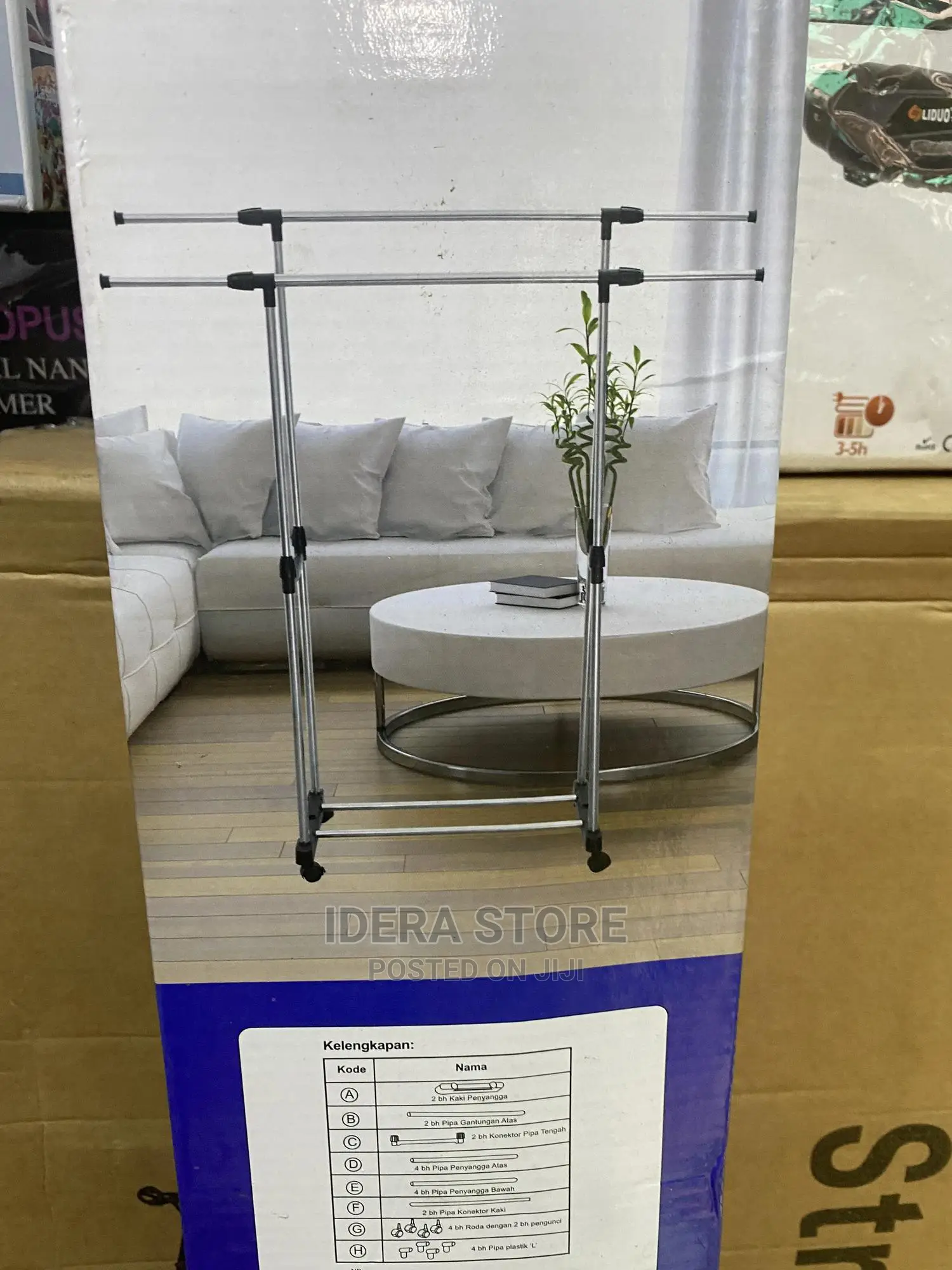 Clothes Hanger/Drying Double Poles