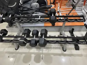 Commercial Dumbell Rack 10 Pairs Space