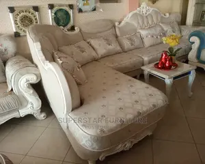 Supermax Italian L Shape Royal Sofas Chairs