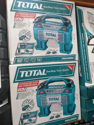 Total Tools Lithium-Ion Auto Air Compressor 20V (Tacli2002)