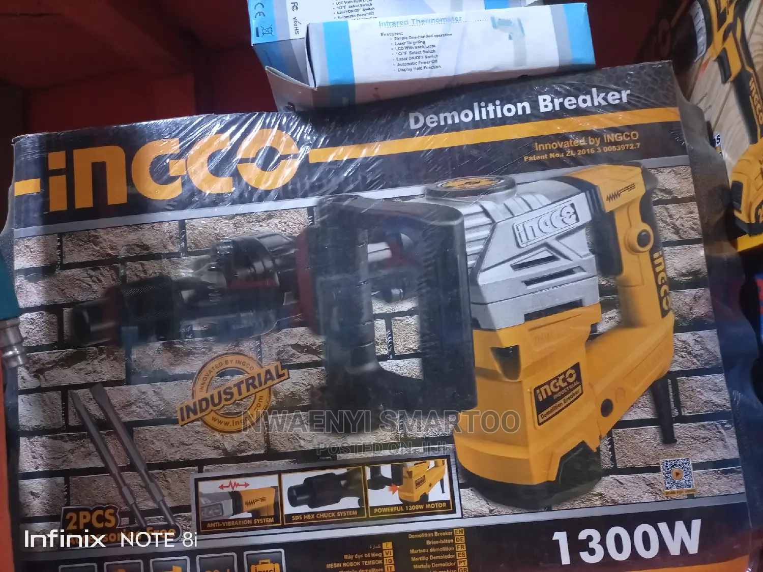 1300 Watts Demolition Hammer