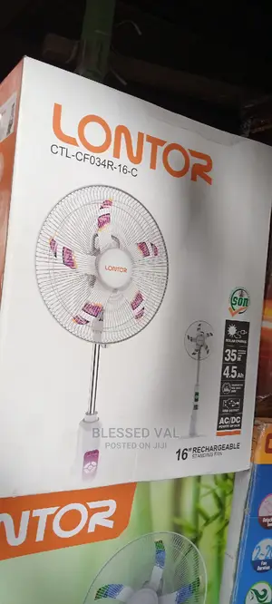 16 Inches Lontor Reachable Standing Fan