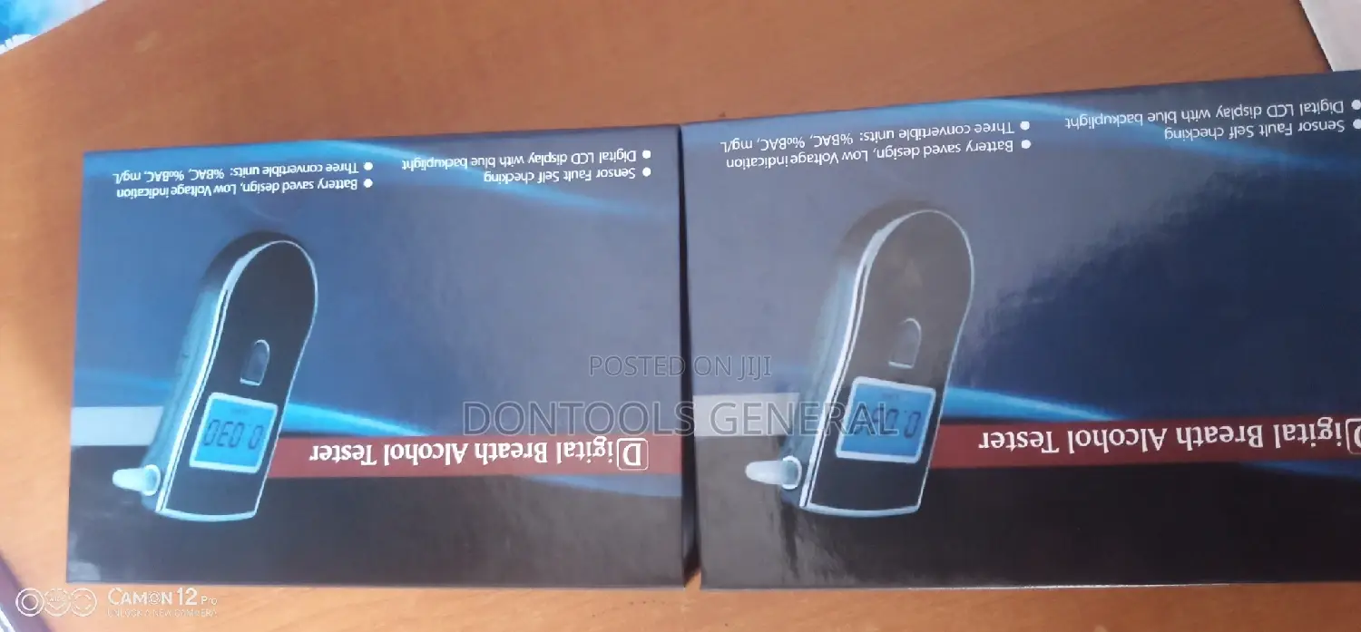 Alcohol Breath Analyzer for Clinical Use