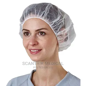 White Disposable Cap