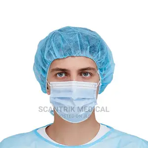 Hospital Medical Disposable Non-Woven Surgical Cap Nurse Cap