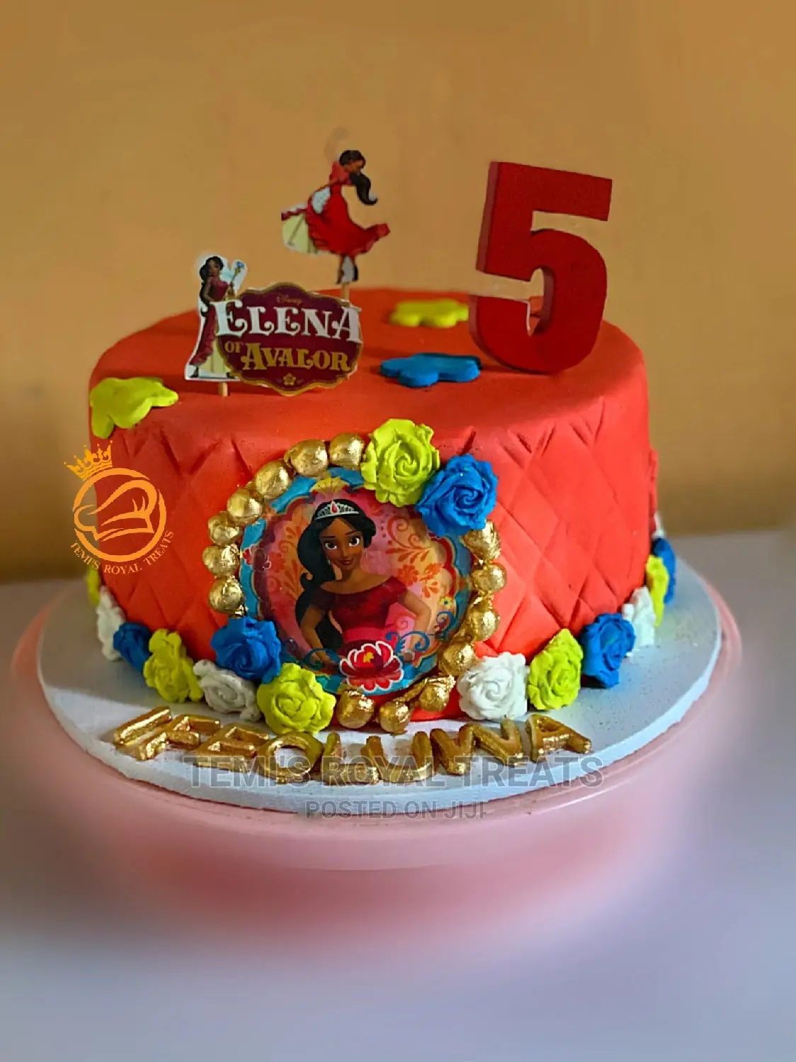 Fondant Character Cake