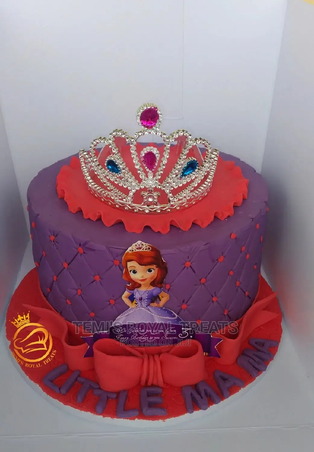 Fondant Character Cake