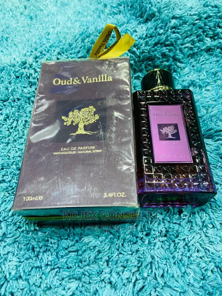 Oud and Vanilla Perfume