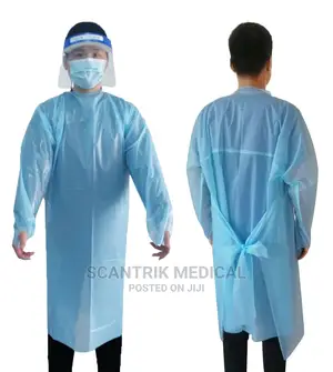 Medical CPE Plastic Apron 45gsm Medical Approved Grade