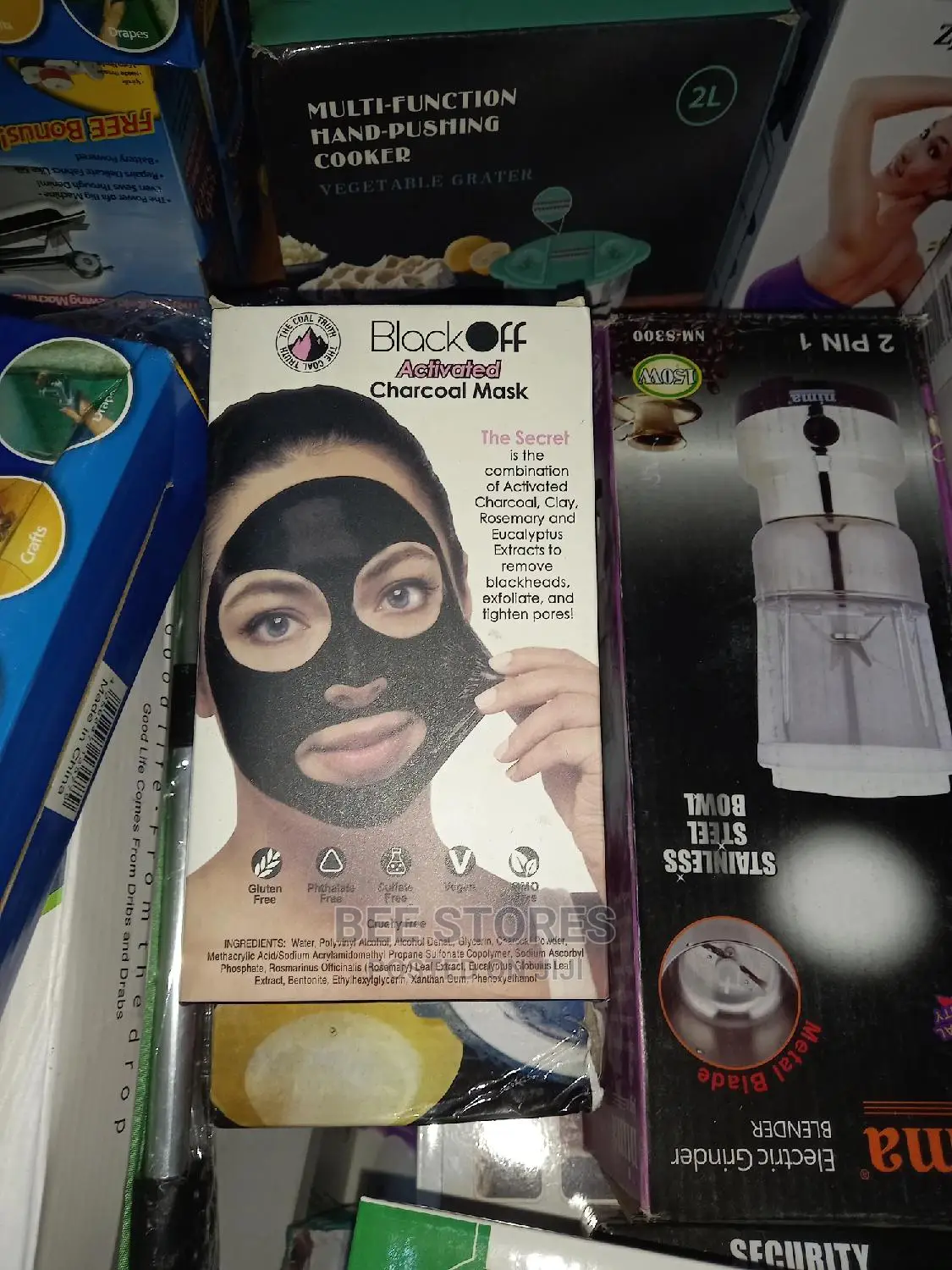 Black Off Artificial Charcoal Mask