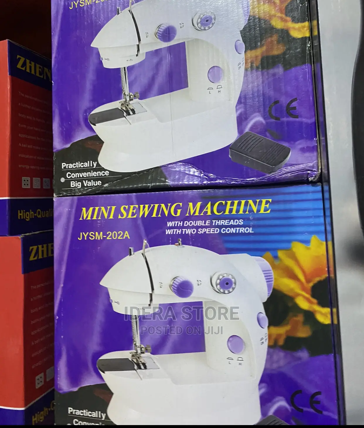 Ini Electric Portable Sewing Machine Double Speed Automatic