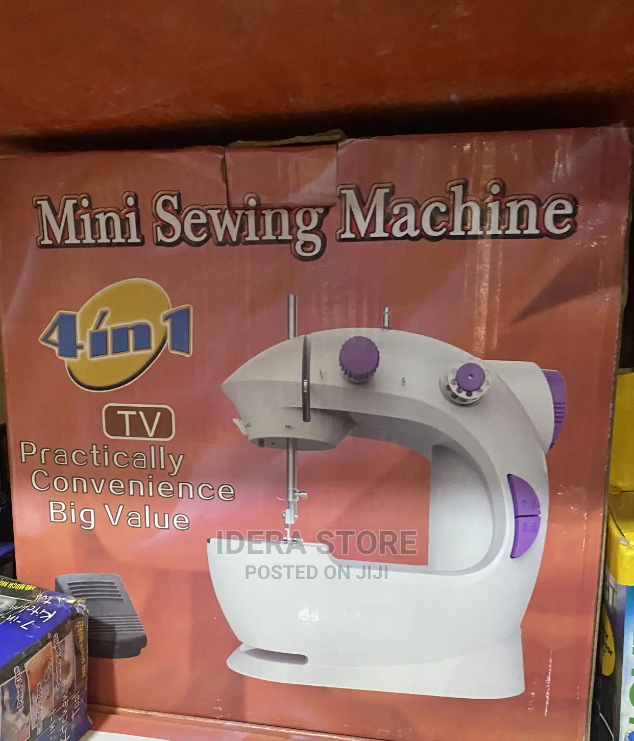 Mini Electric Portable Sewing Machine Double Speed Automatic