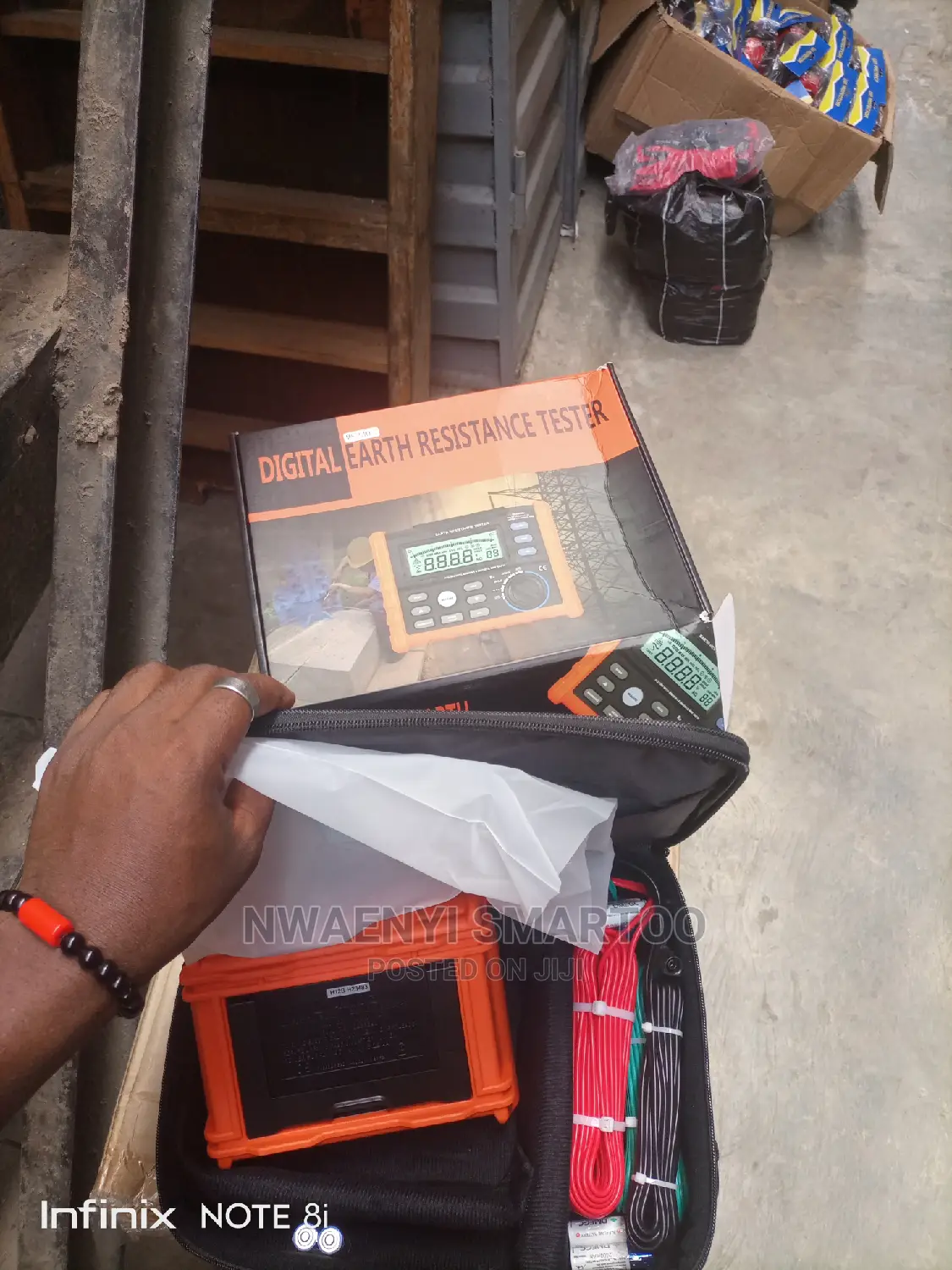 Digital Earth Resistance Tester
