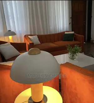 Set of Modern Strip Sofa With Center Table
