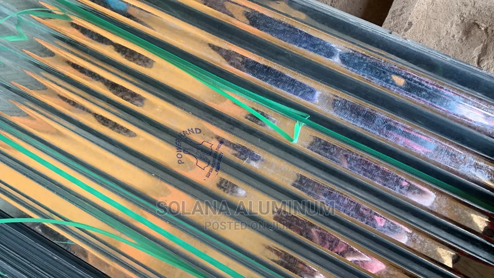 Brand “Strong” 0.20mm Ghana Zinc Roofing Sheets in DeiDei Building