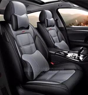 Black Gray Deluxe Sport Edition Seat Covers
