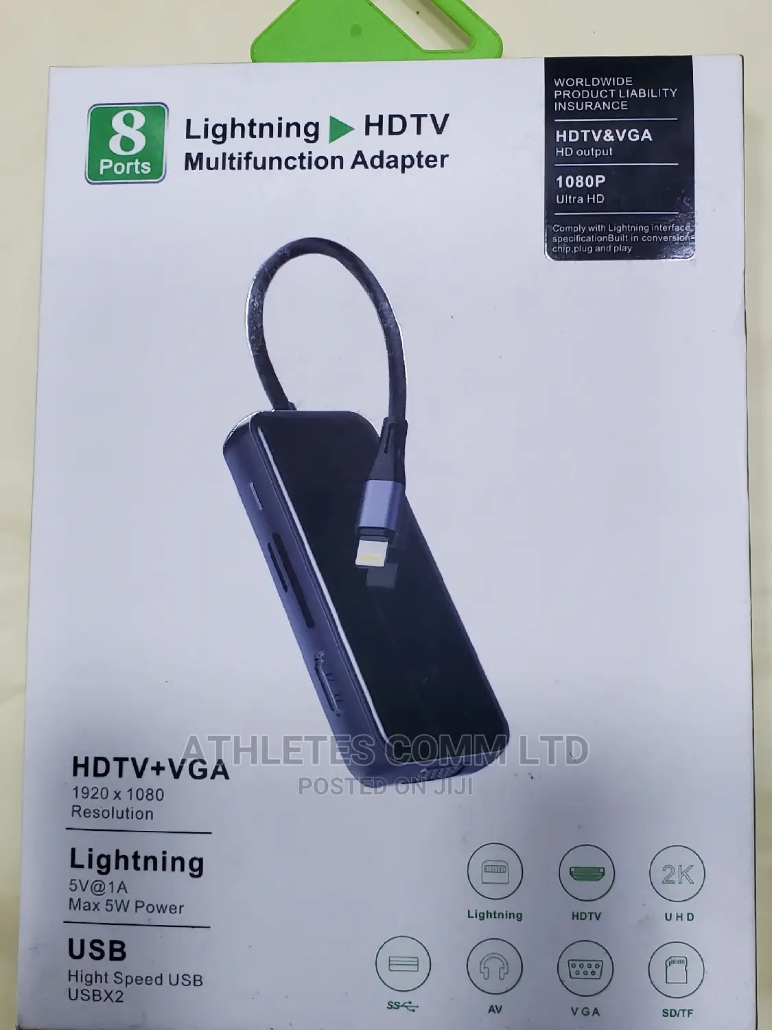 iPhone 8pots Multifunction Adapter