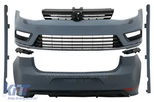 Front Bumper and Full Light Golf 7 2015