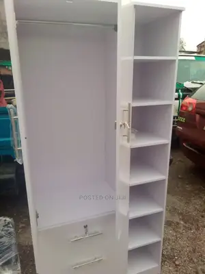 3 by 6 Fit Wardrobe White 