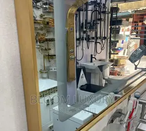 150×70cm Gold Framed LED Mirror