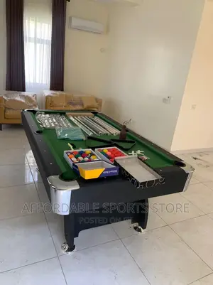 7ft American Standard Snooker Table With Complete Accessorie