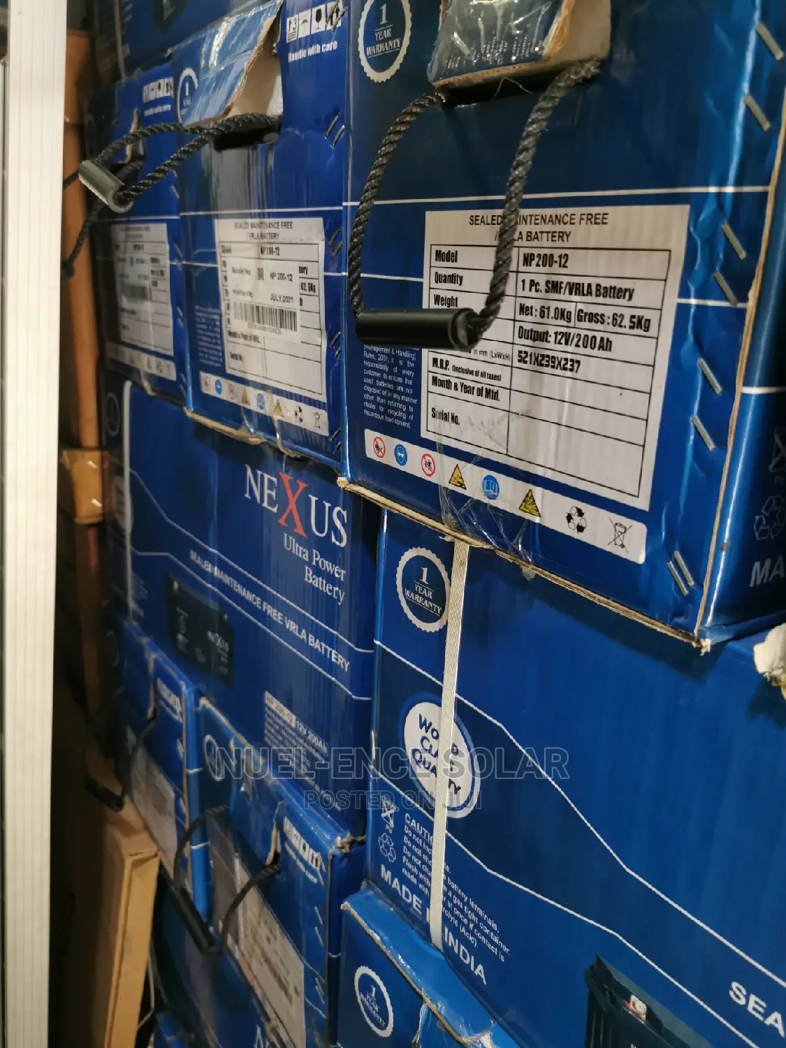 12v 200ah Nexus Indian Battery