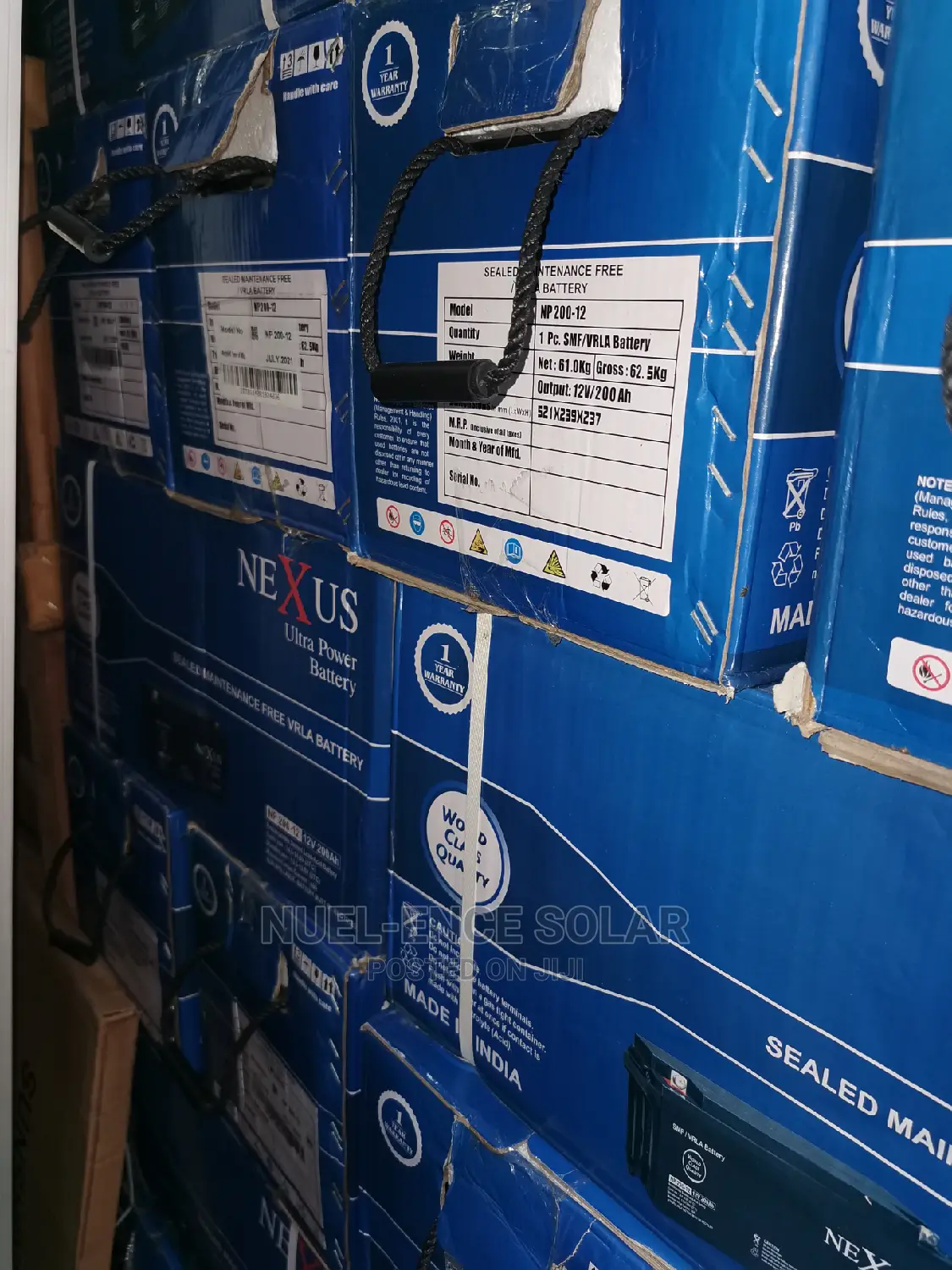 12v 200ah Nexus Indian Battery