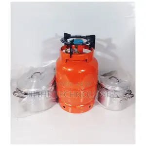3kg Gas Cylinder + Set of Aluminum Pot