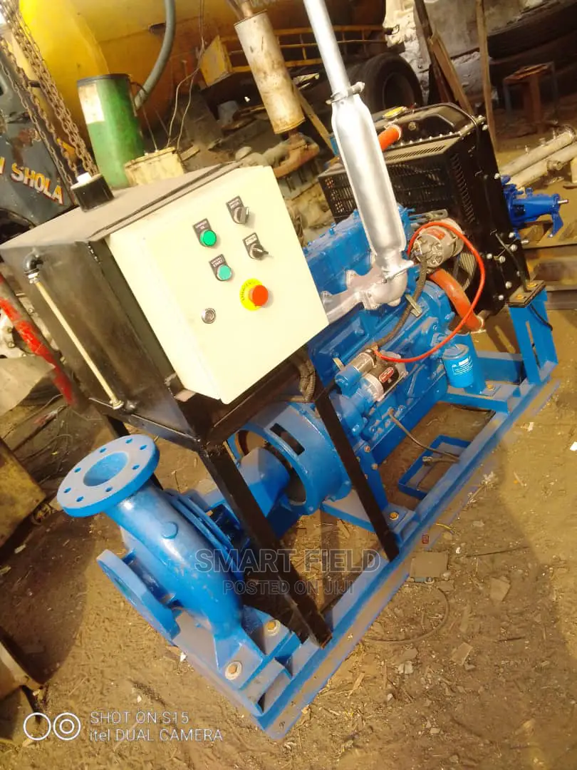 Sil Pump Head Coupled With Engine