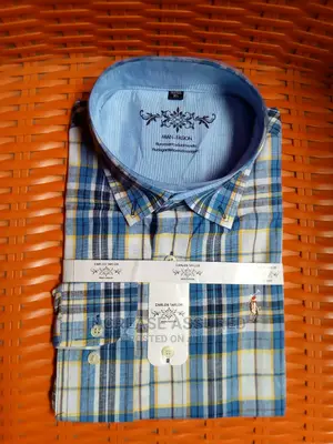 Check Slim Fit Long Sleeve Shirts