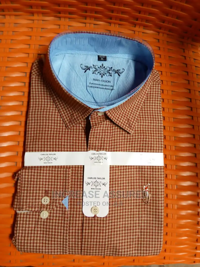 Check Slim Fit Long Sleeve Shirts