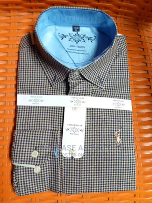 Check Slim Fit Long Sleeve Shirts