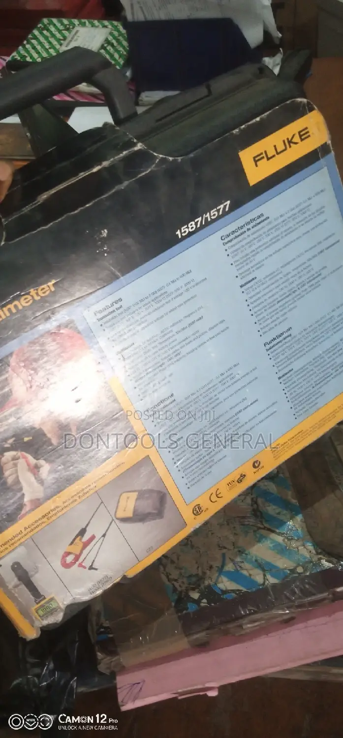 Insulation Multimeter,LCD Display Fluke 1587