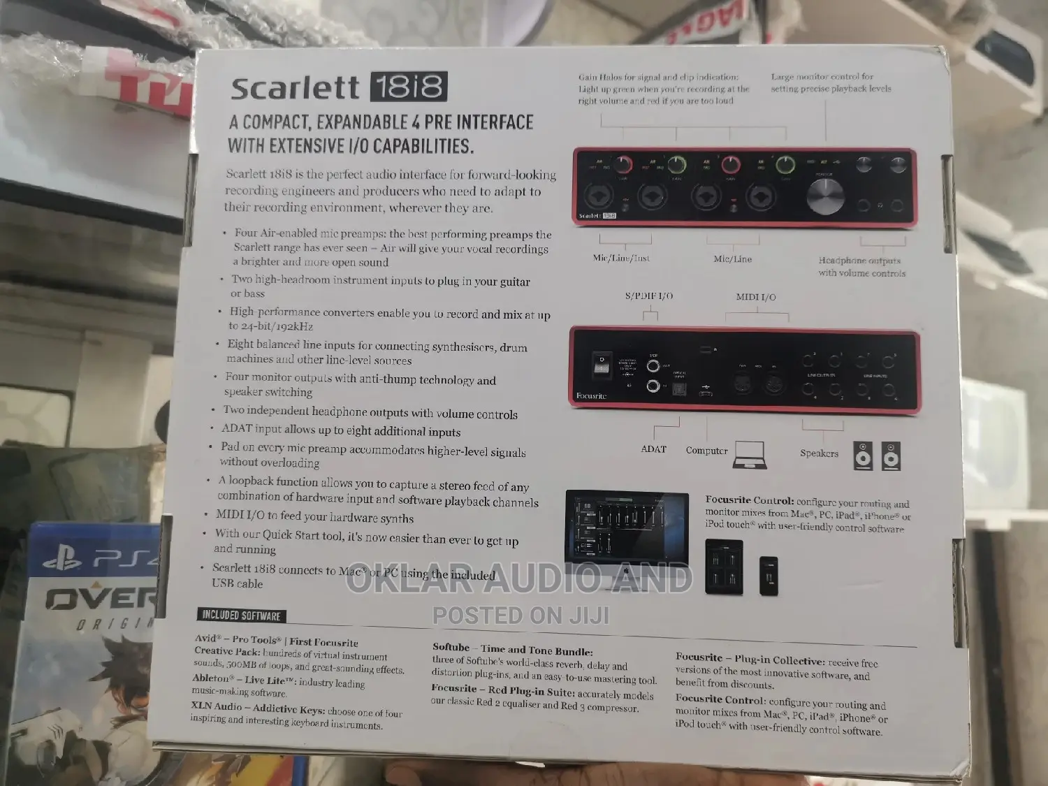 Focusrite Scarlett 18i8 Audio Interface