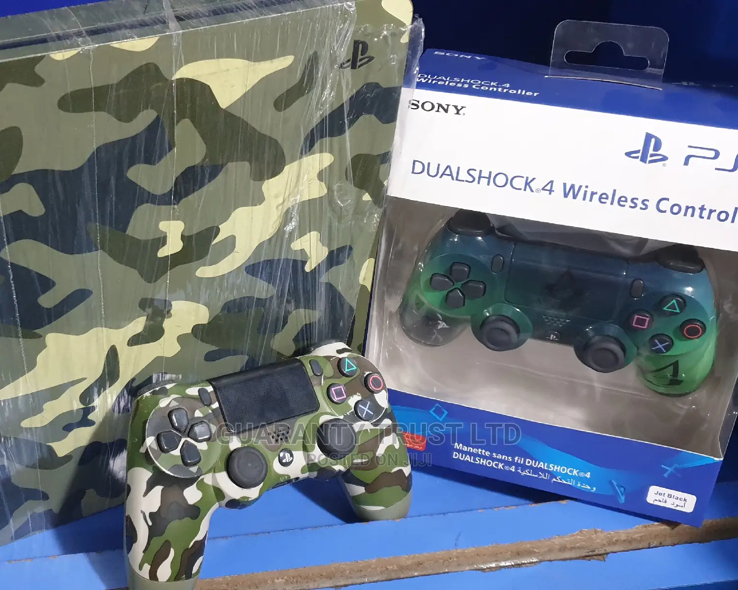 Ps4 Slim Customized Edition + 2 Customized Controllers