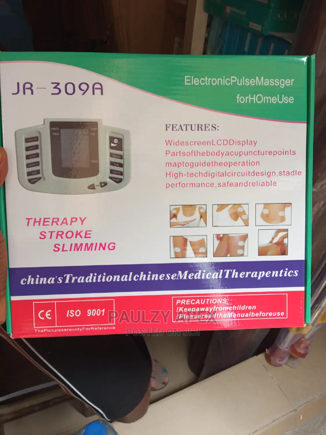 Electronic Pulse Massager (Therapy Stroke Slimming)
