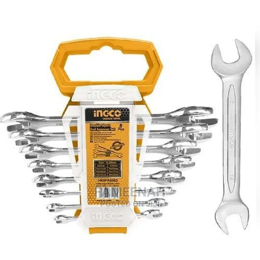 Industrial Double Open End Spanner Set 6-22mm
