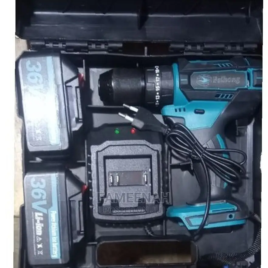36V Cordless Drill Machine X 2 Batteries