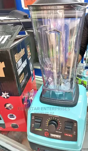 Transparent Blender 800W. Transparent Grinding Machine.