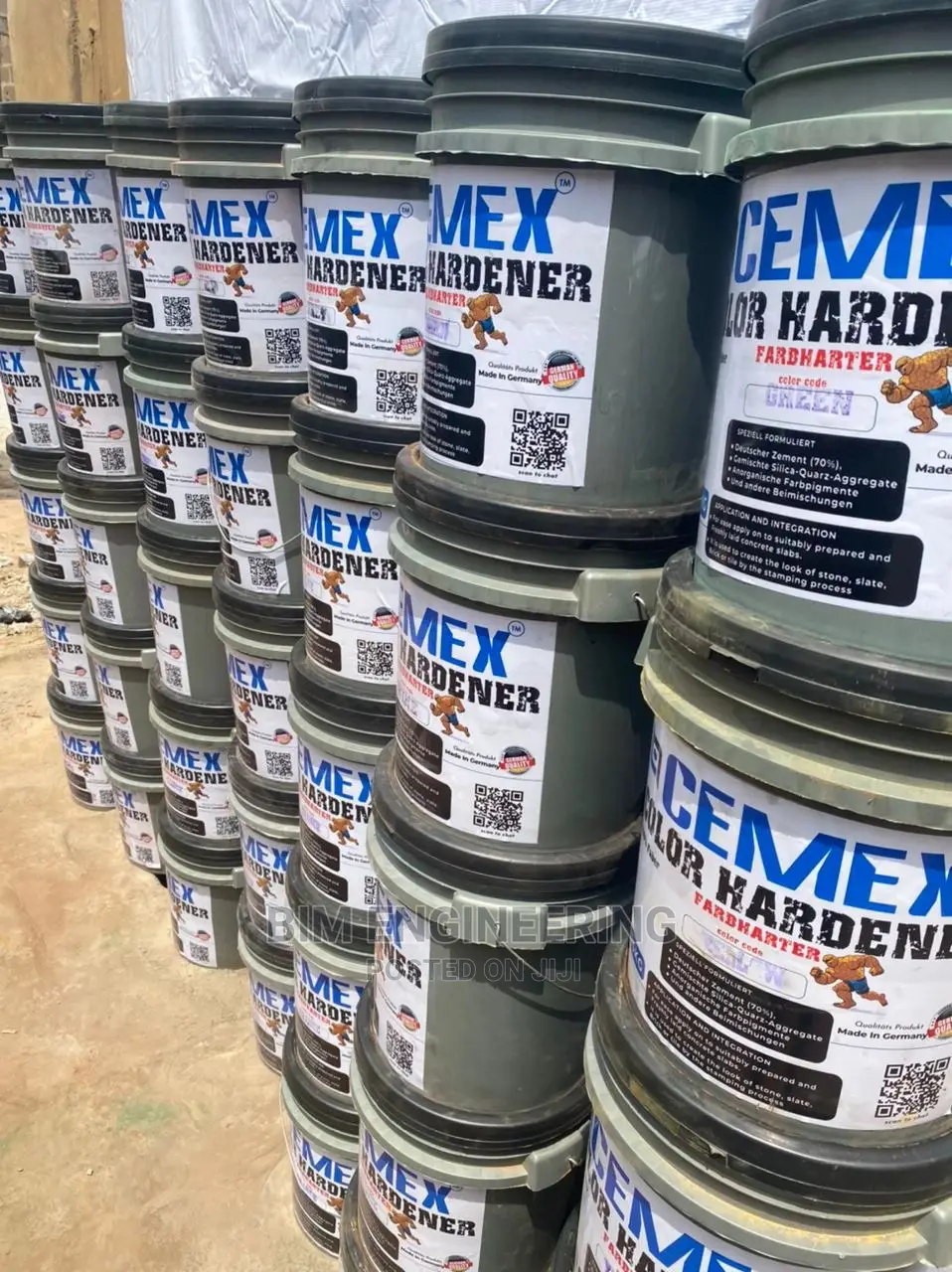 Harderner Cement for Concrete Floor Stamping